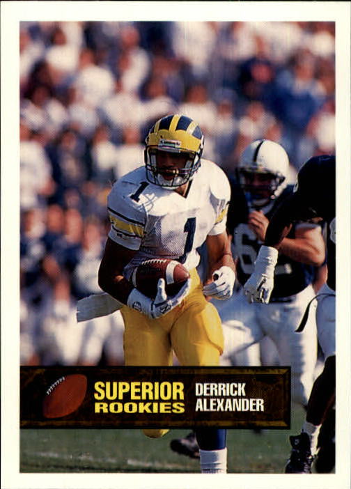 B7654- 1994 Superior Rookies Football Cards 1-80 -You Pick- 15+ FREE US SHIP - Picture 120 of 161