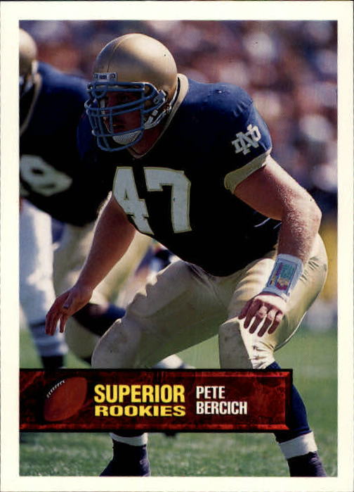 B7654- 1994 Superior Rookies Football Cards 1-80 -You Pick- 15+ FREE US SHIP - Picture 122 of 161
