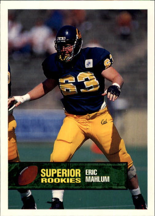 B7654- 1994 Superior Rookies Football Cards 1-80 -You Pick- 15+ FREE US SHIP - Picture 126 of 161