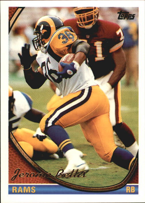 1994 Fleer Jerome Bettis Rookie of the Year Jerome Bettis Los Angeles Rams  #10