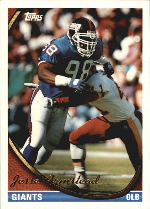 1994 Topps #147 Jessie Armstead UER/(Jesse on both sides) - NM-MT - Burbank  Sportscards