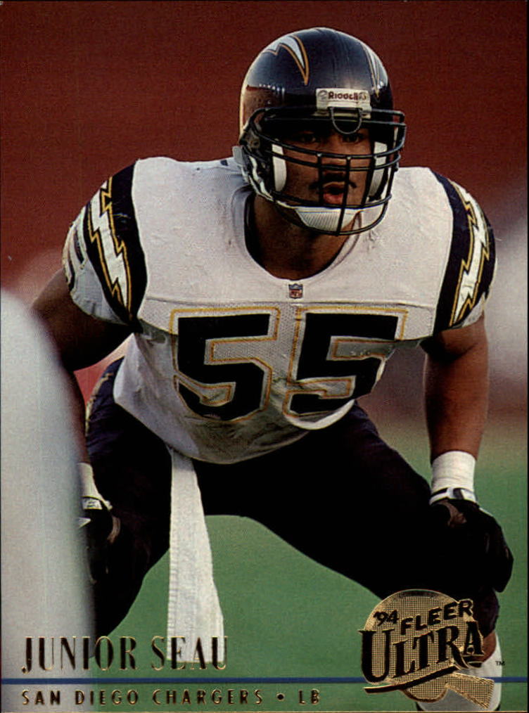 1994 Pacific Junior Seau San Diego Chargers #224 NFL Football