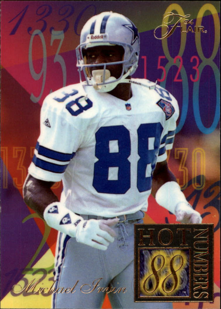 1994 Ultra Flair Hot Numbers #6 Michael Irvin