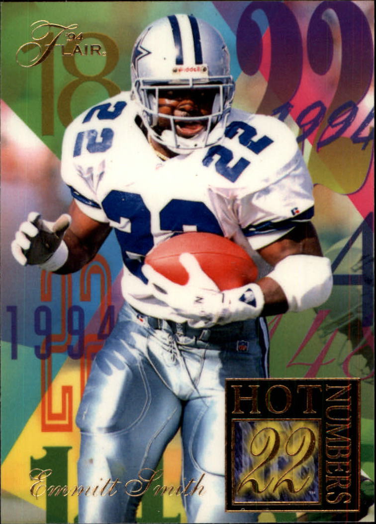 1994 Ultra Flair Hot Numbers #13 Emmitt Smith