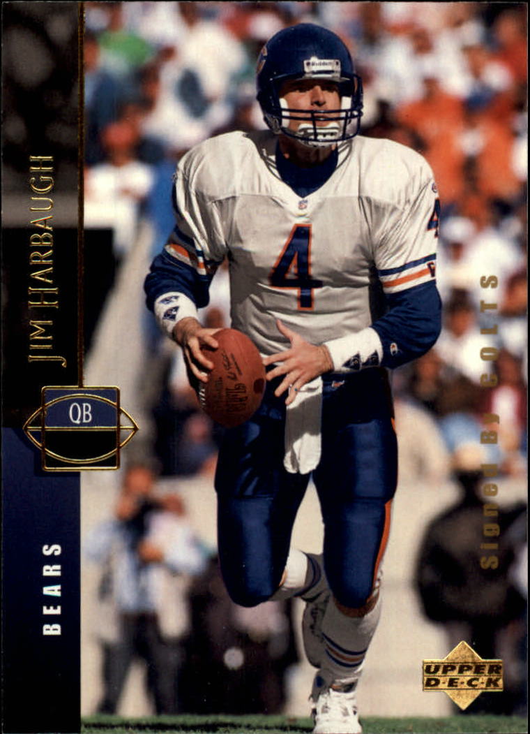 1991 Pro Set Jim Harbaugh Chicago Bears #104