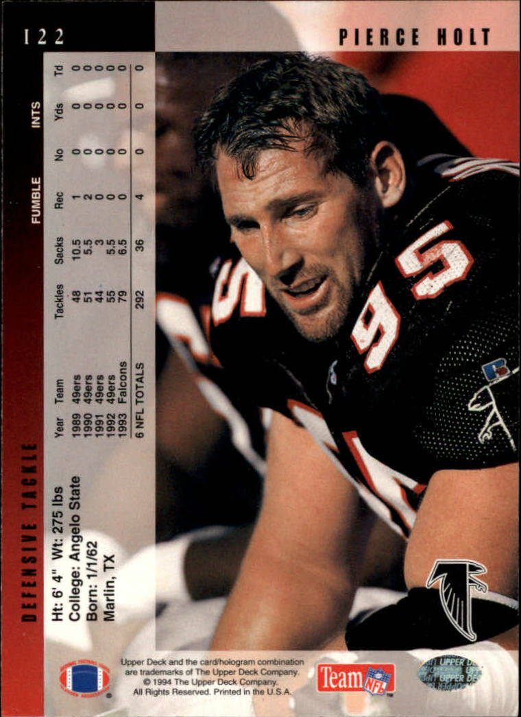 B2176- 1994 Upper Deck FB Card #s 1-249 +Rookies -You Pick- 15+ FREE US SHIP