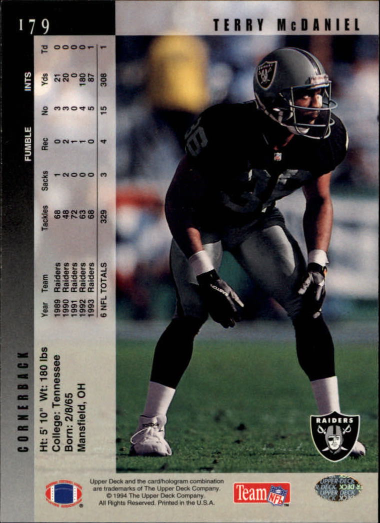 B2176- 1994 Upper Deck FB Card #s 1-249 +Rookies -You Pick- 15+ FREE US SHIP