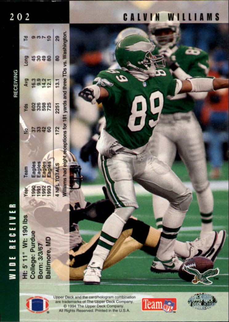 B2176- 1994 Upper Deck FB Card #s 1-249 +Rookies -You Pick- 15+ FREE US SHIP