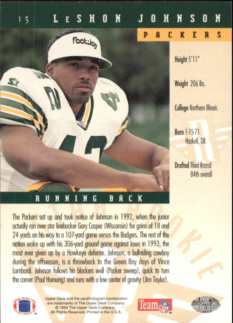 B2394- 1994 Upper Deck Electric Silver FB 1-200 -You Pick- 15+ FREE US SHIP - Picture 29 of 383