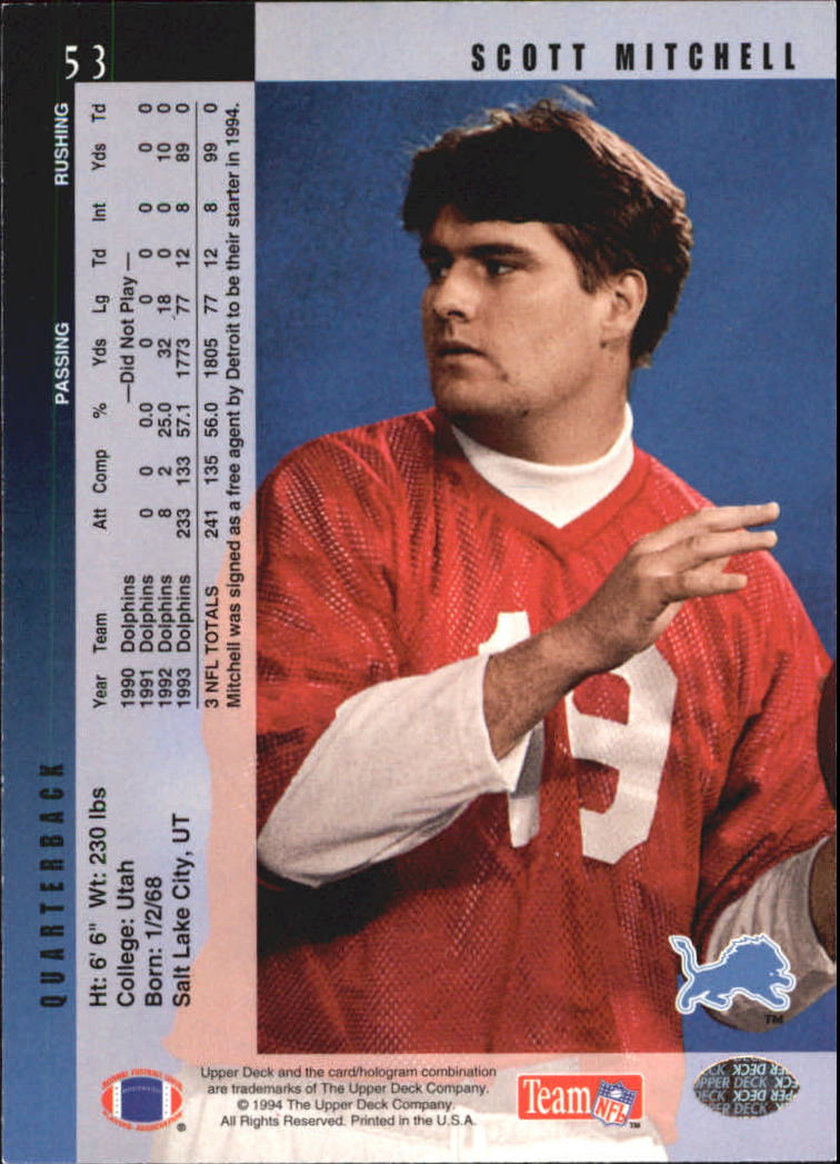B2394- 1994 Upper Deck Electric Silver FB 1-200 -You Pick- 15+ FREE US SHIP - Picture 101 of 383