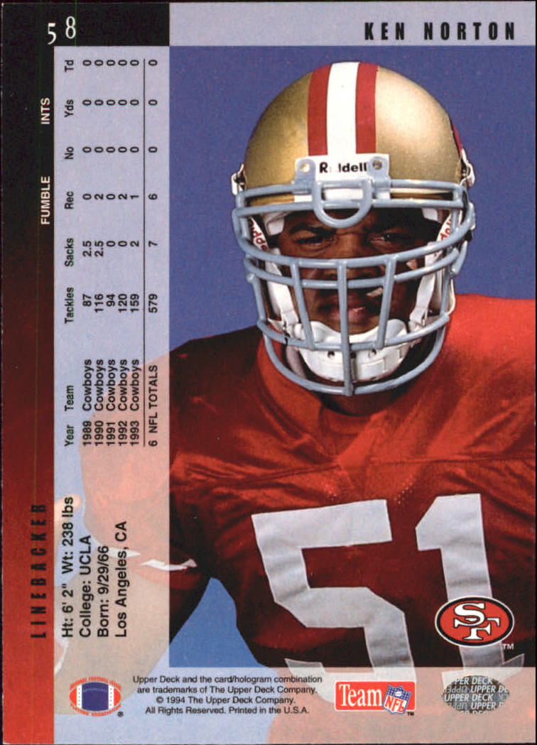 B2394- 1994 Upper Deck Electric Silver FB 1-200 -You Pick- 15+ FREE US SHIP - Picture 111 of 383