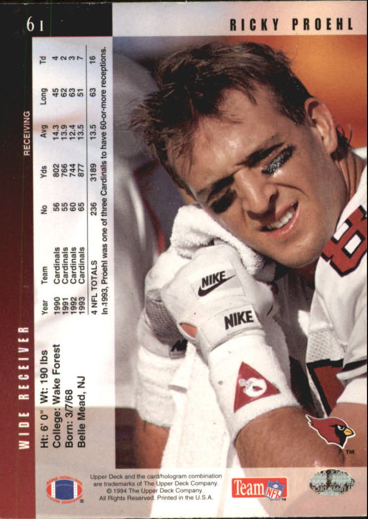 B2394- 1994 Upper Deck Electric Silver FB 1-200 -You Pick- 15+ FREE US SHIP - Picture 117 of 383