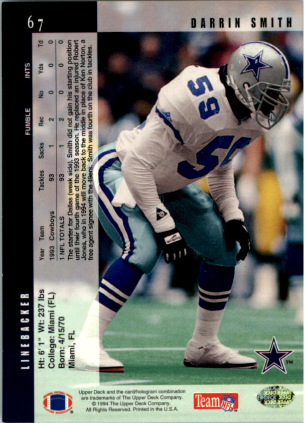 B2394- 1994 Upper Deck Electric Silver FB 1-200 -You Pick- 15+ FREE US SHIP - Picture 129 of 383