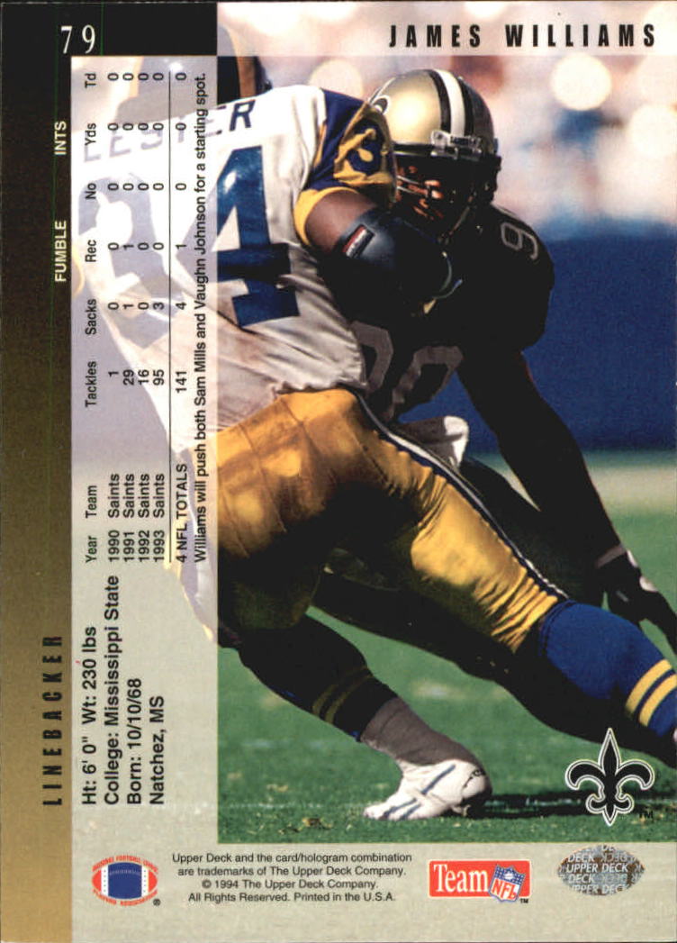 B2394- 1994 Upper Deck Electric Silver FB 1-200 -You Pick- 15+ FREE US SHIP - Picture 149 of 383