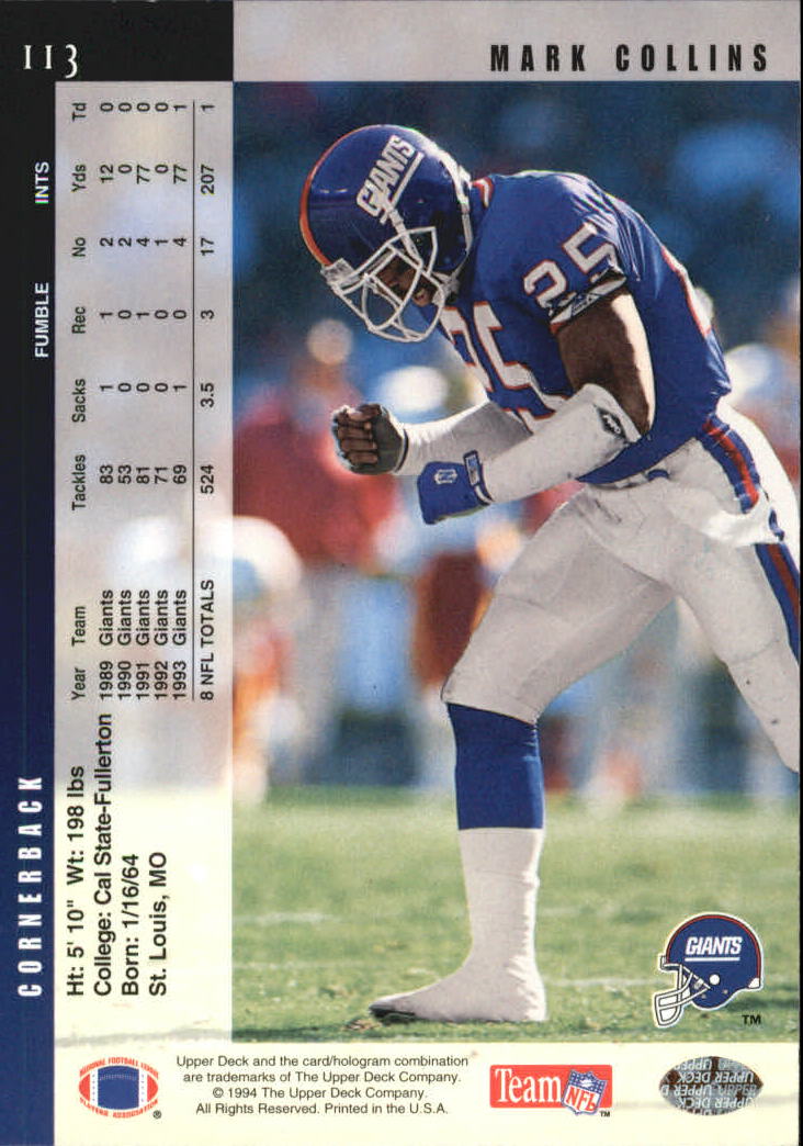 B2394- 1994 Upper Deck Electric Silver FB 1-200 -You Pick- 15+ FREE US SHIP - Picture 213 of 383