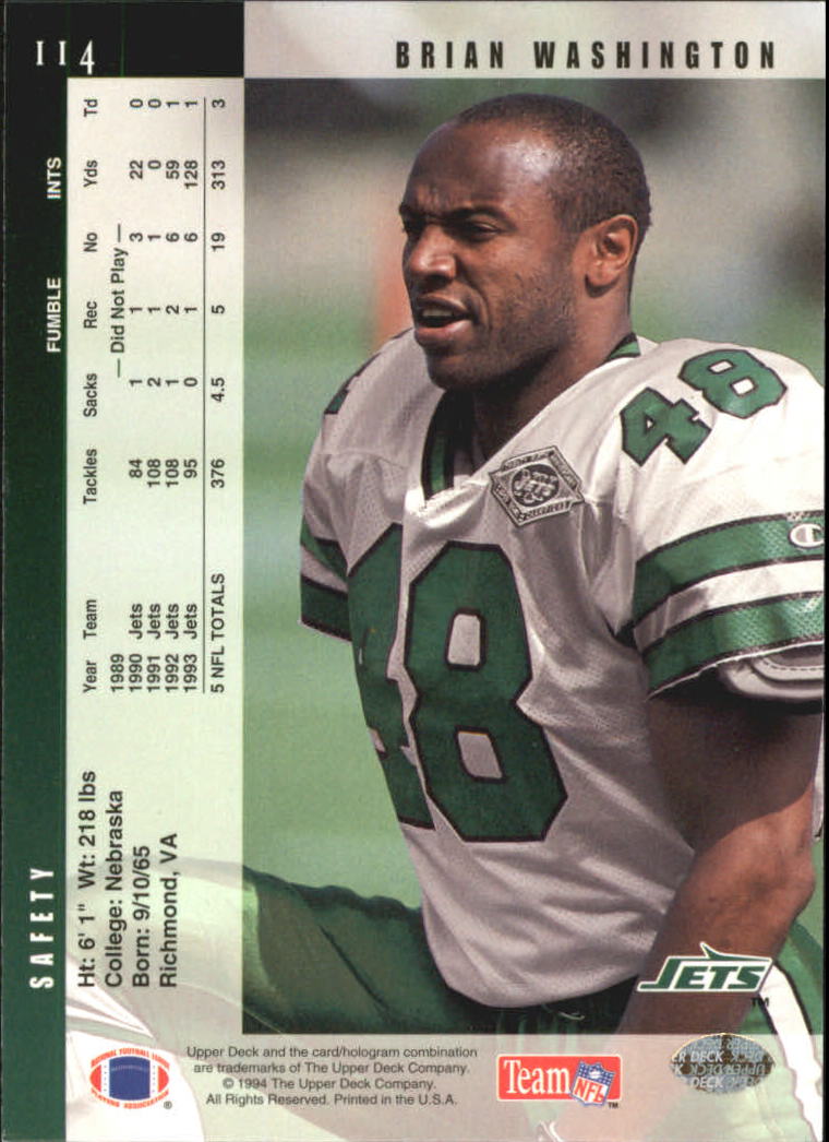 B2394- 1994 Upper Deck Electric Silver FB 1-200 -You Pick- 15+ FREE US SHIP - Picture 215 of 383