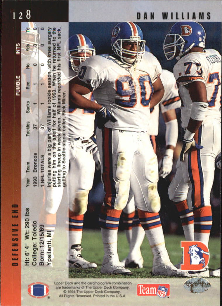B2394- 1994 Upper Deck Electric Silver FB 1-200 -You Pick- 15+ FREE US SHIP - Picture 243 of 383