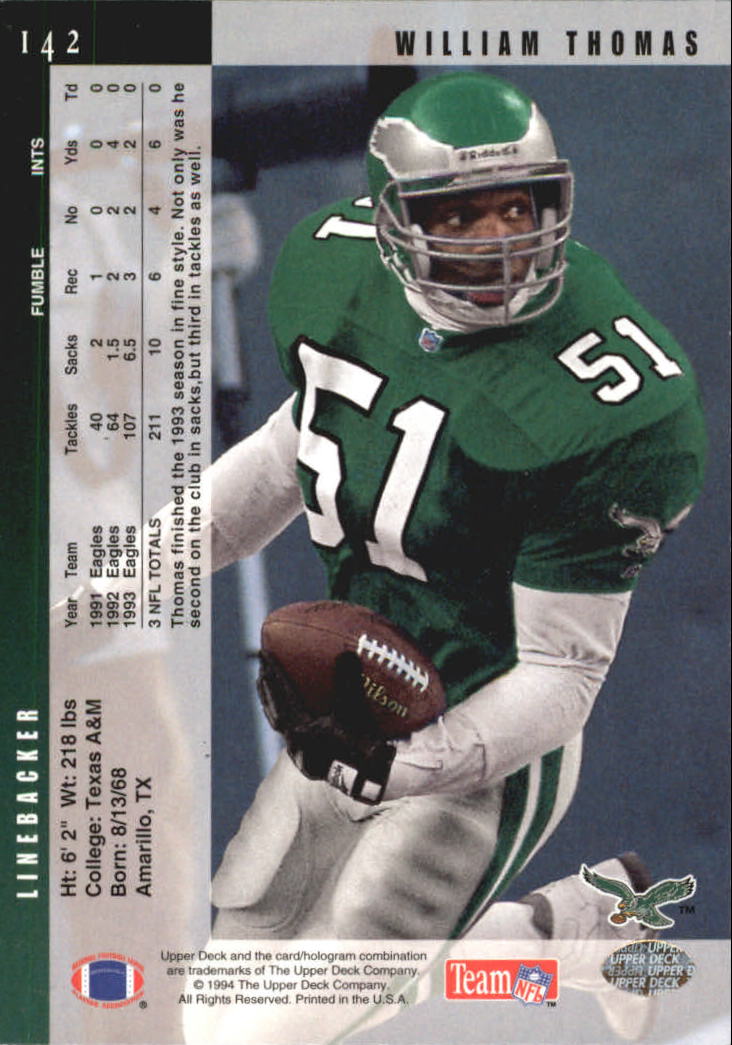 B2394- 1994 Upper Deck Electric Silver FB 1-200 -You Pick- 15+ FREE US SHIP - Picture 271 of 383