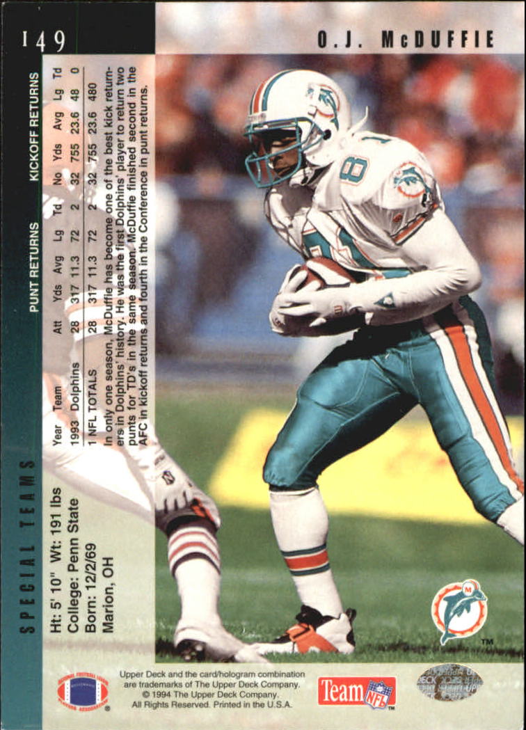 B2394- 1994 Upper Deck Electric Silver FB 1-200 -You Pick- 15+ FREE US SHIP - Picture 285 of 383