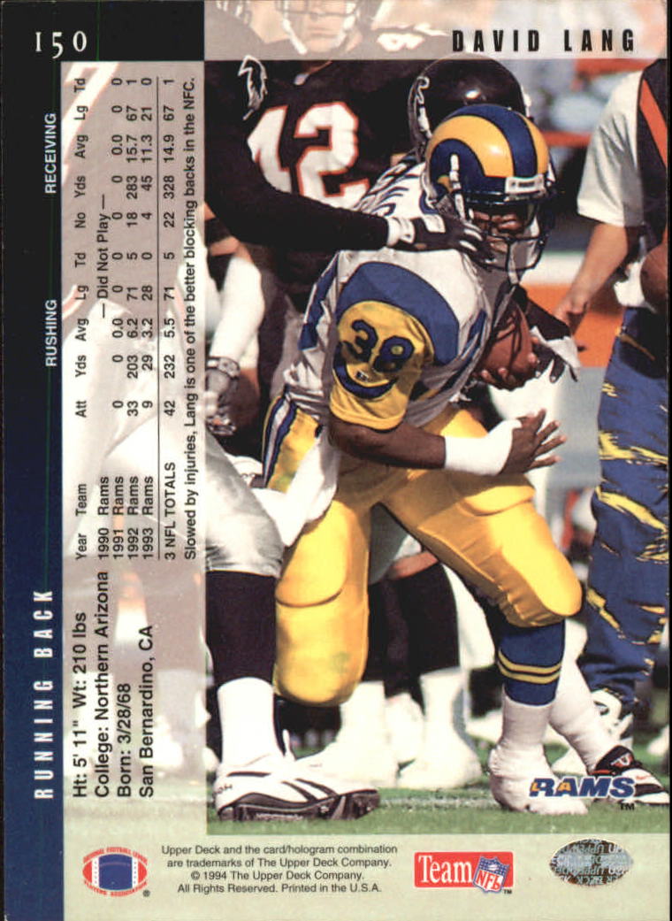 B2394- 1994 Upper Deck Electric Silver FB 1-200 -You Pick- 15+ FREE US SHIP - Picture 287 of 383