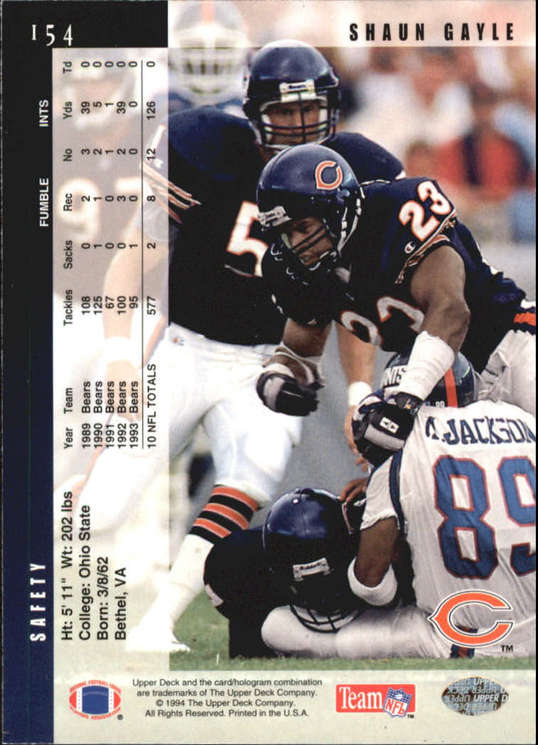 B2394- 1994 Upper Deck Electric Silver FB 1-200 -You Pick- 15+ FREE US SHIP - Picture 295 of 383