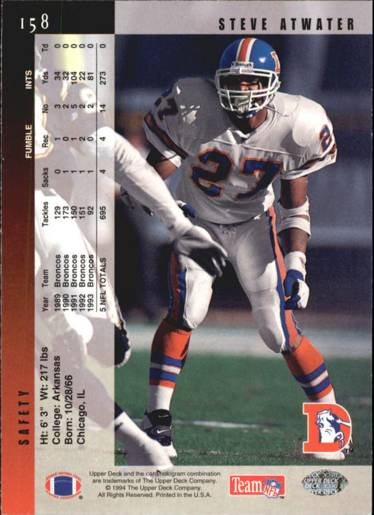 B2394- 1994 Upper Deck Electric Silver FB 1-200 -You Pick- 15+ FREE US SHIP - Picture 301 of 383