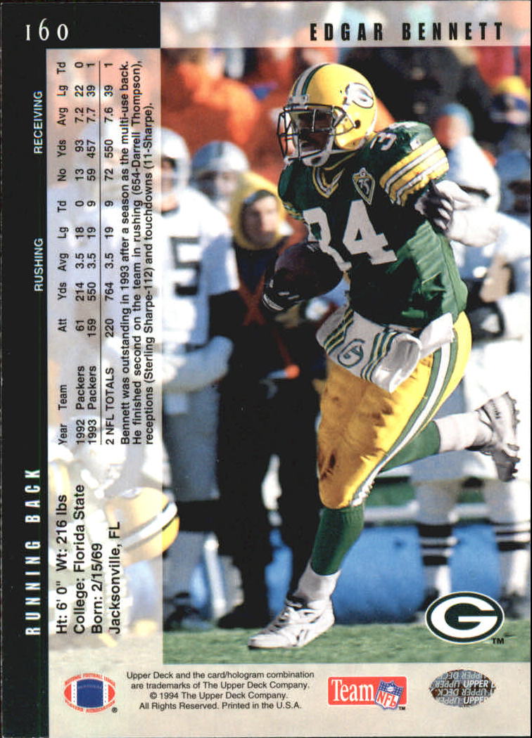 B2394- 1994 Upper Deck Electric Silver FB 1-200 -You Pick- 15+ FREE US SHIP - Picture 305 of 383