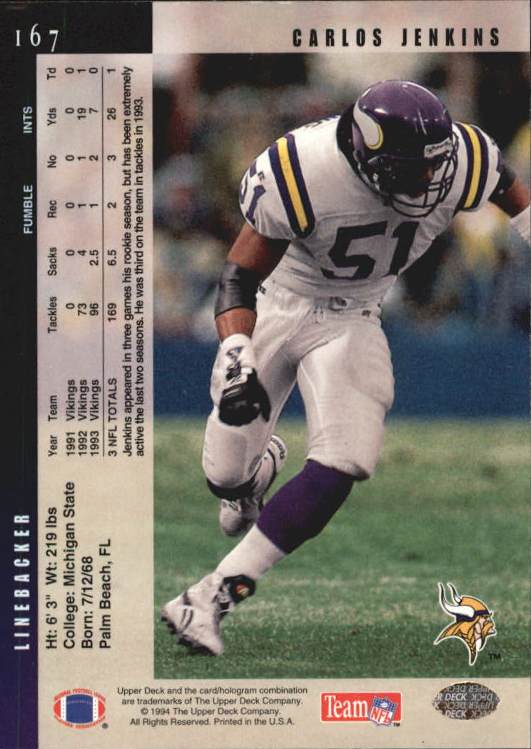 B2394- 1994 Upper Deck Electric Silver FB 1-200 -You Pick- 15+ FREE US SHIP - Picture 319 of 383