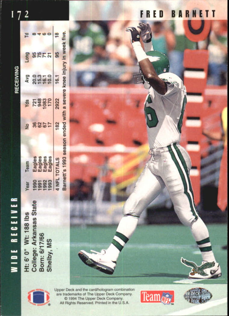 B2394- 1994 Upper Deck Electric Silver FB 1-200 -You Pick- 15+ FREE US SHIP - Picture 329 of 383