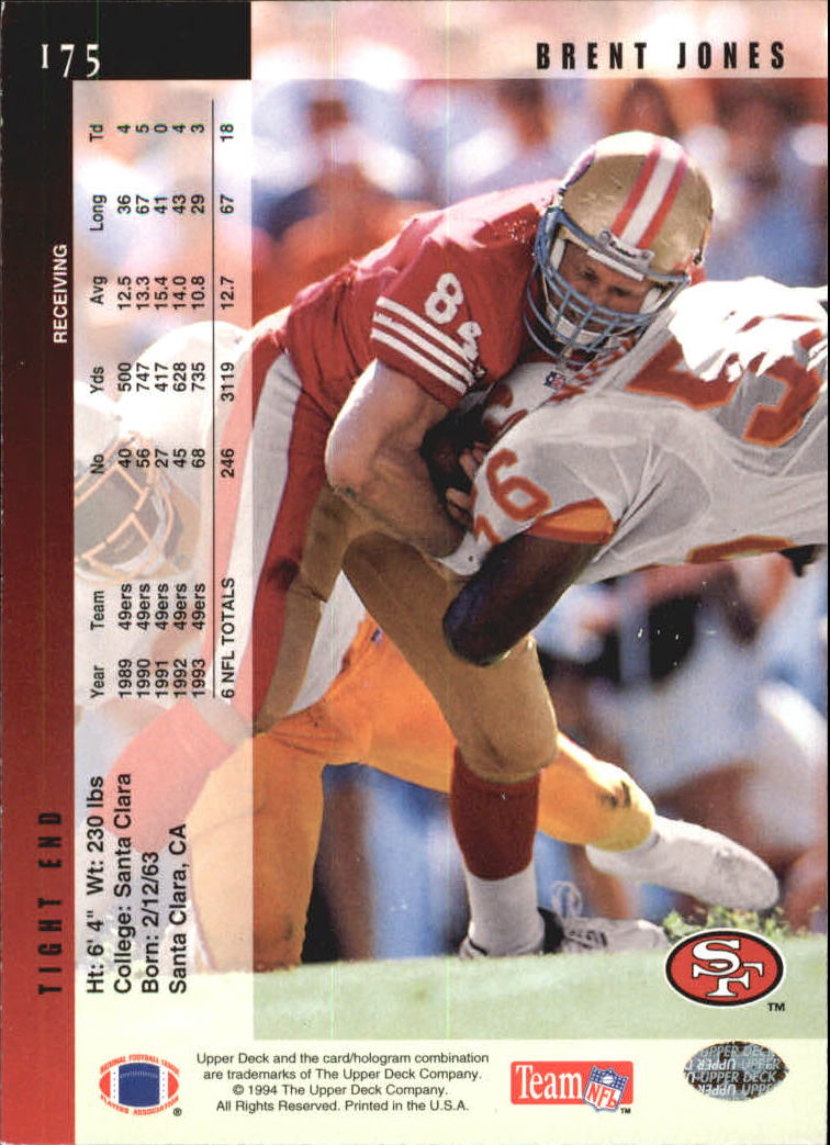 B2394- 1994 Upper Deck Electric Silver FB 1-200 -You Pick- 15+ FREE US SHIP - Picture 335 of 383