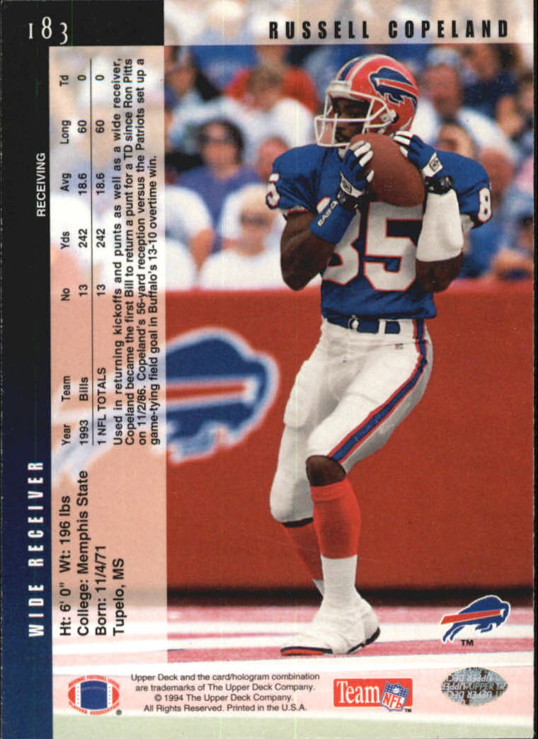 B2394- 1994 Upper Deck Electric Silver FB 1-200 -You Pick- 15+ FREE US SHIP - Picture 351 of 383