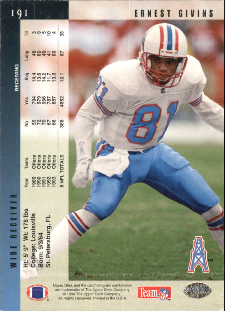 B2394- 1994 Upper Deck Electric Silver FB 1-200 -You Pick- 15+ FREE US SHIP - Picture 365 of 383