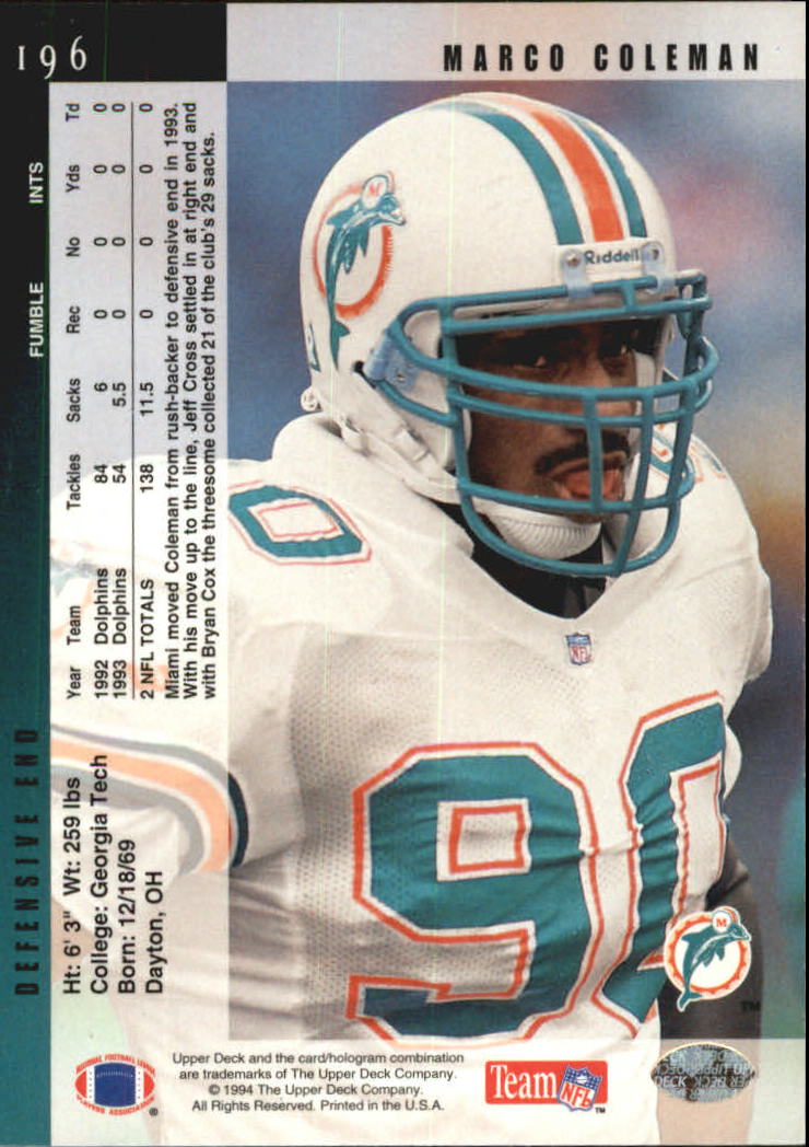 B2394- 1994 Upper Deck Electric Silver FB 1-200 -You Pick- 15+ FREE US SHIP - Picture 375 of 383
