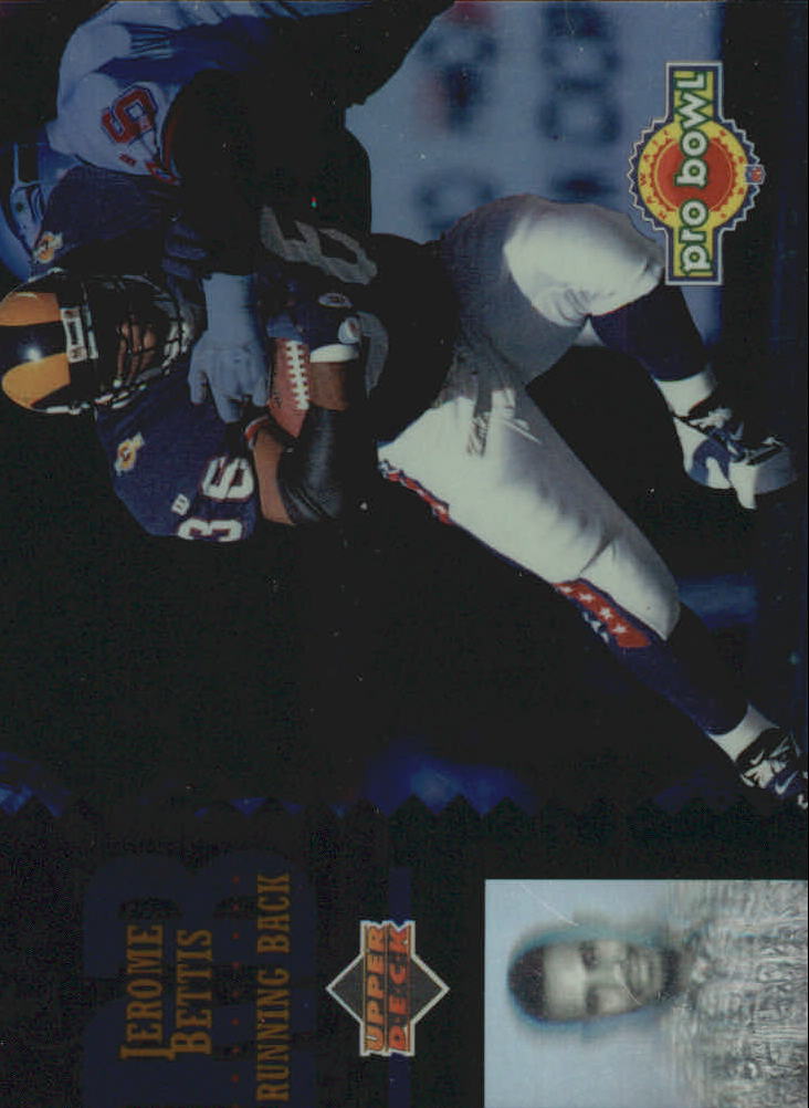 Jerome Bettis #PB1 Prices, 1994 Upper Deck Pro Bowl