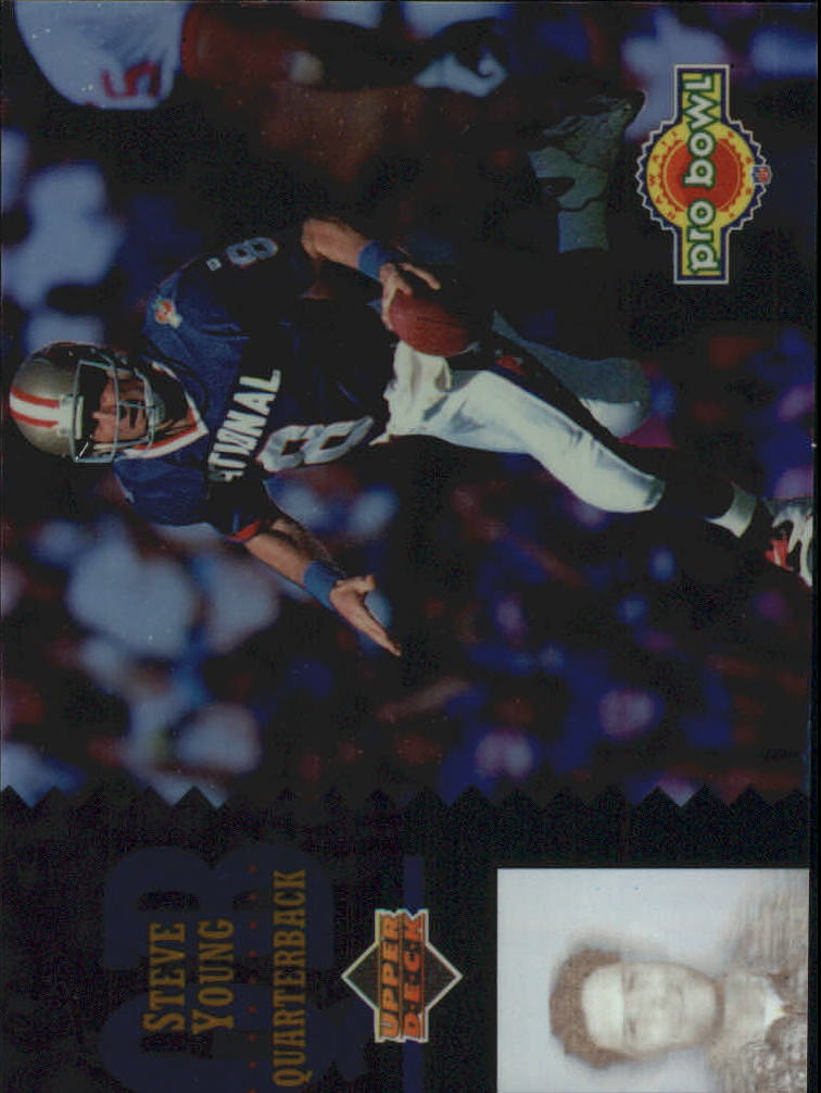 1994 Upper Deck Football Pro Bowl #PB11 Steve Young SF 49ers at 's  Sports Collectibles Store