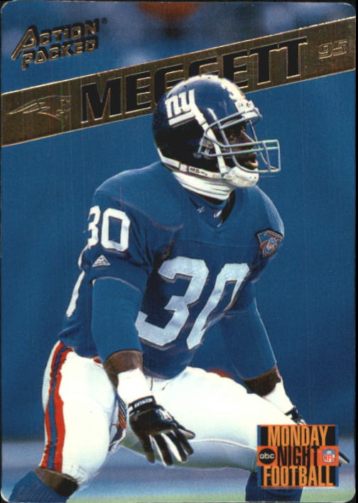 1995 Action Packed Monday Night Football #24 Dave Meggett