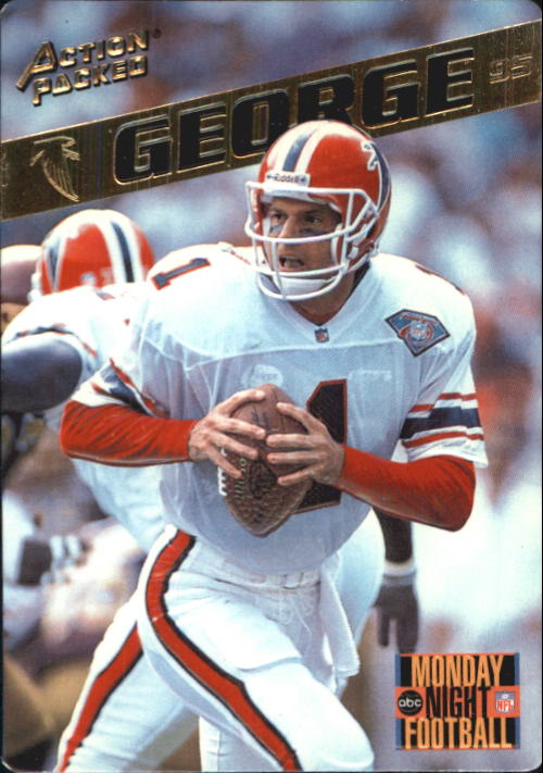 1995 Action Packed Monday Night Football #38 Jeff George