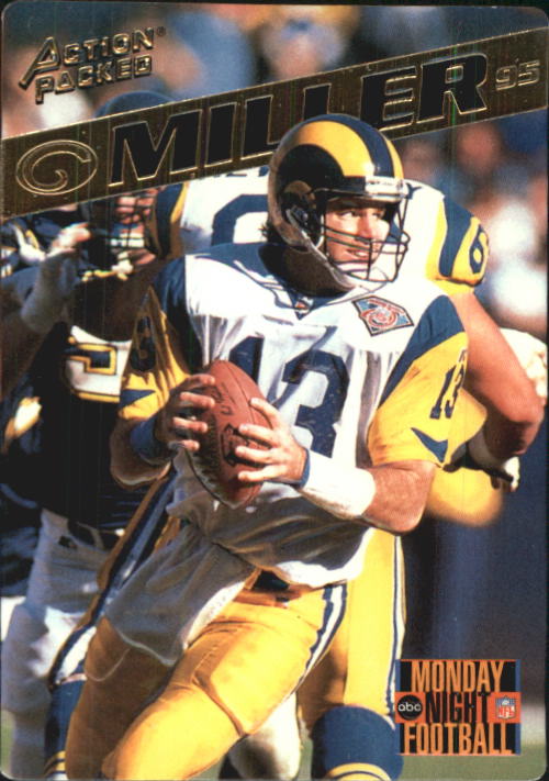 1995 Action Packed Monday Night Football #48 Chris Miller