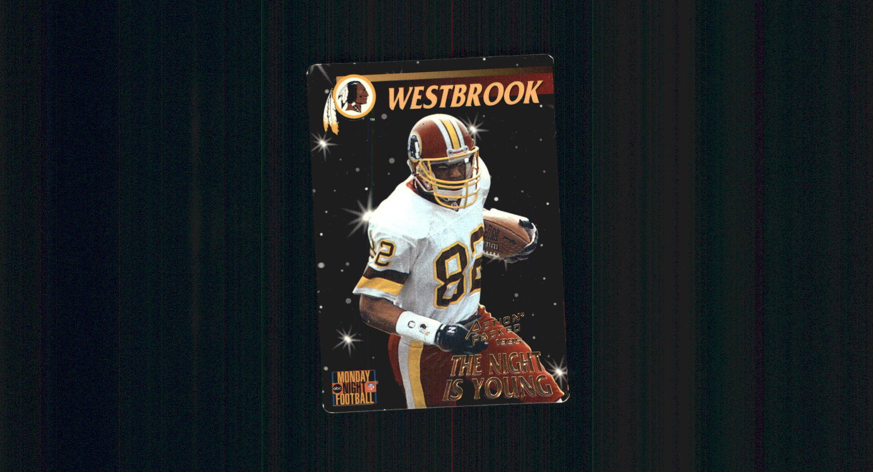 1995 Action Packed Monday Night Football #84 Michael Westbrook NY RC