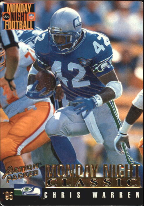 1995 Action Packed Monday Night Football Cards - Picture 22 of 29
