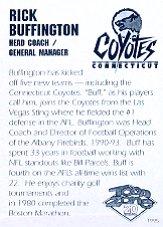 Sports Card Back