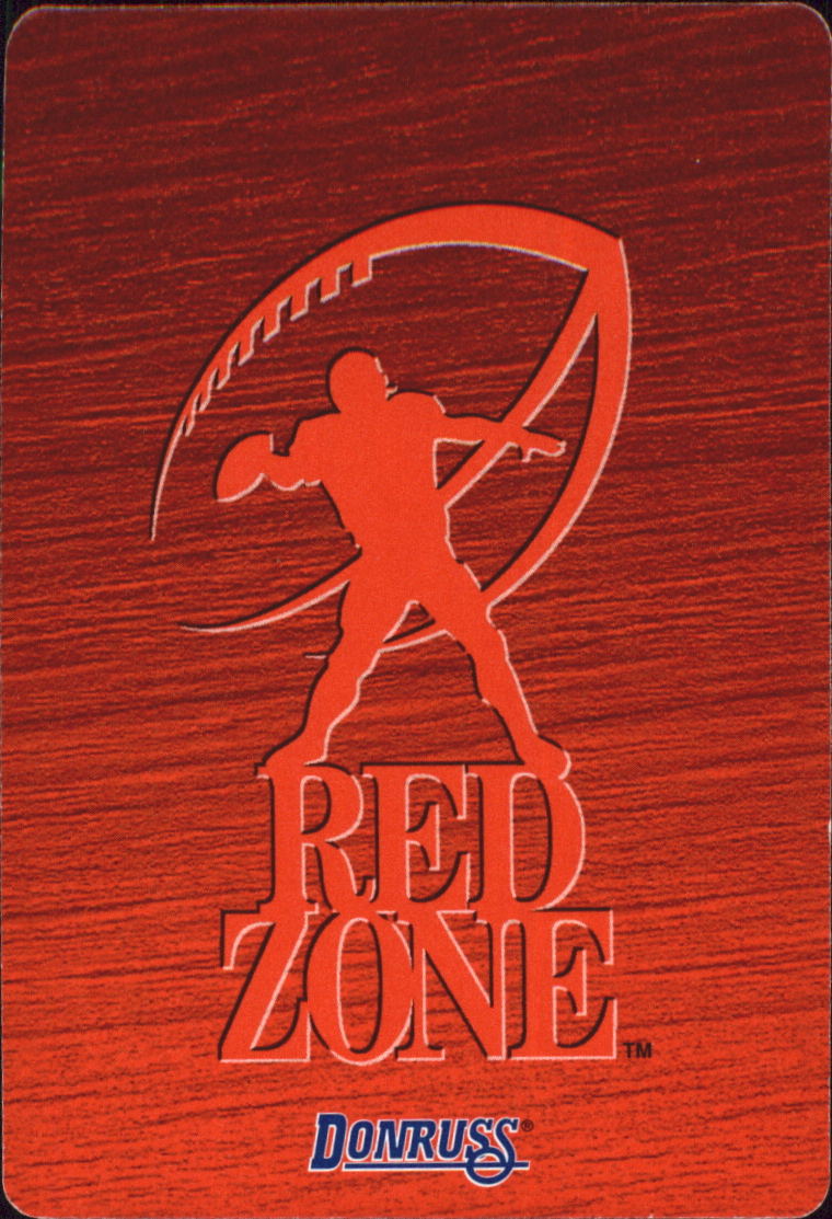 1995 Donruss Red Zone #22 Cornelius Bennett SP back image