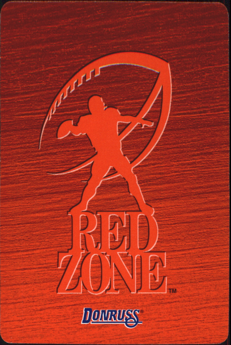 1995 Donruss Red Zone #38 Raymont Harris DP back image