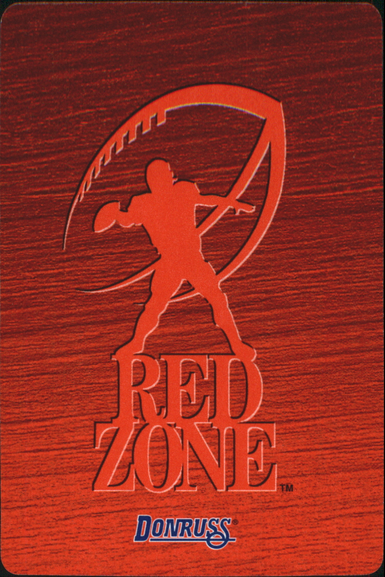 1995 Donruss Red Zone #182 Drew Bledsoe back image