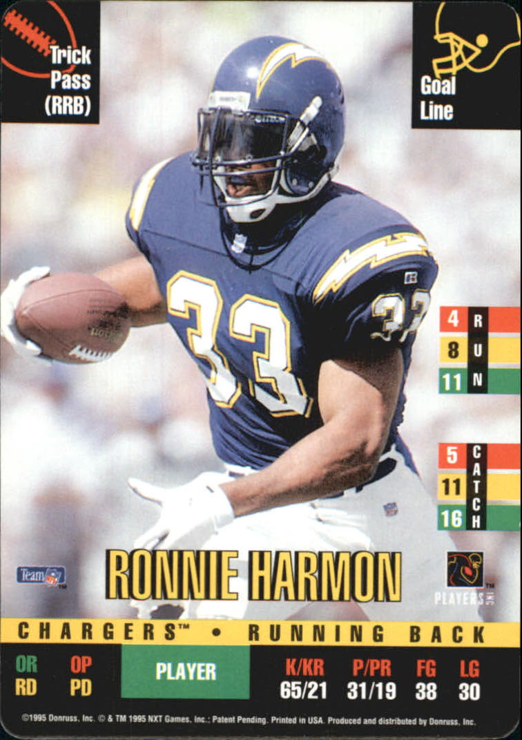 1995 Donruss Red Zone #267 Ronnie Harmon