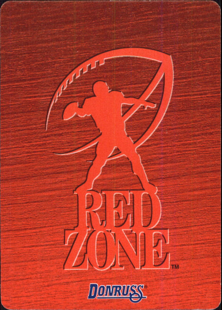 1995 Donruss Red Zone #278 Mark Seay DP back image