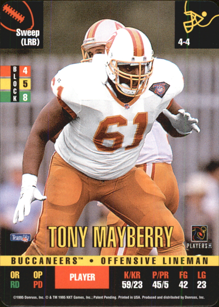 1995 Donruss Red Zone #322 Tony Mayberry DP