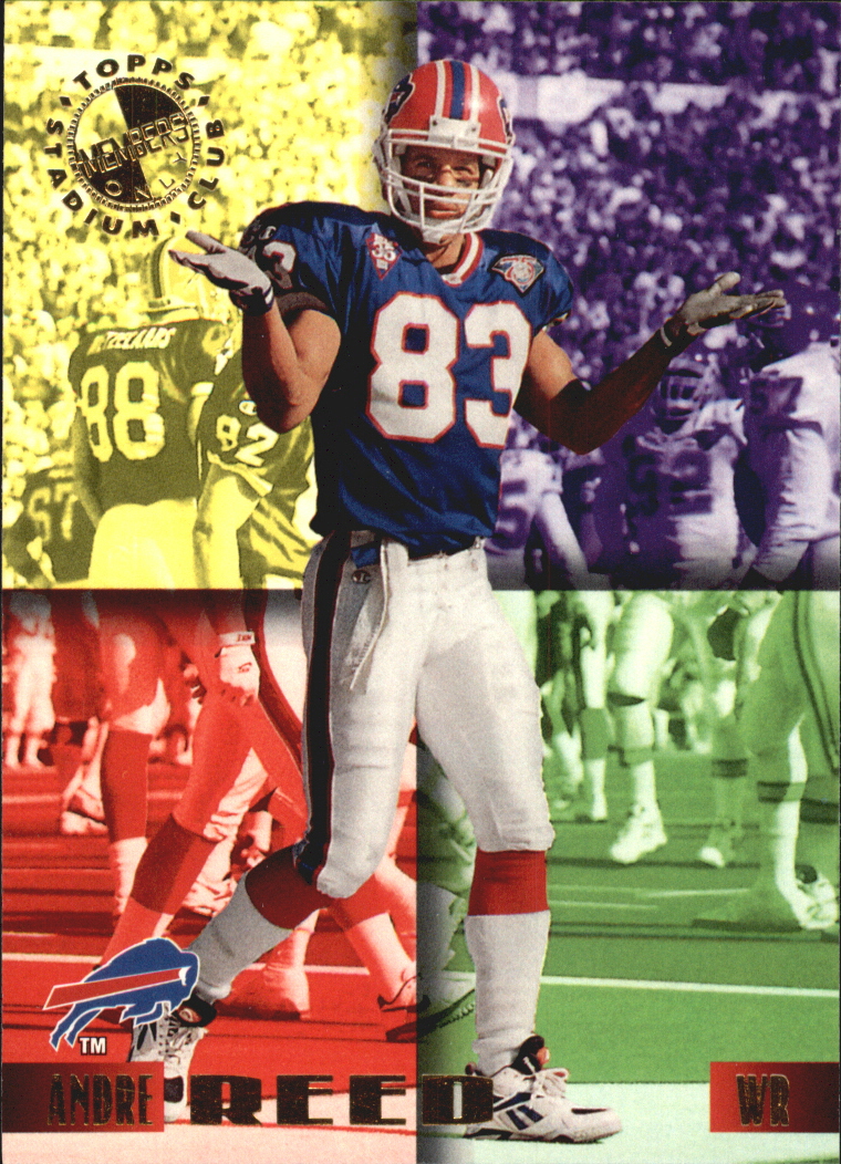 1995 Stadium Club Members Only 50 #8 Andre Reed/Buffalo Bills
