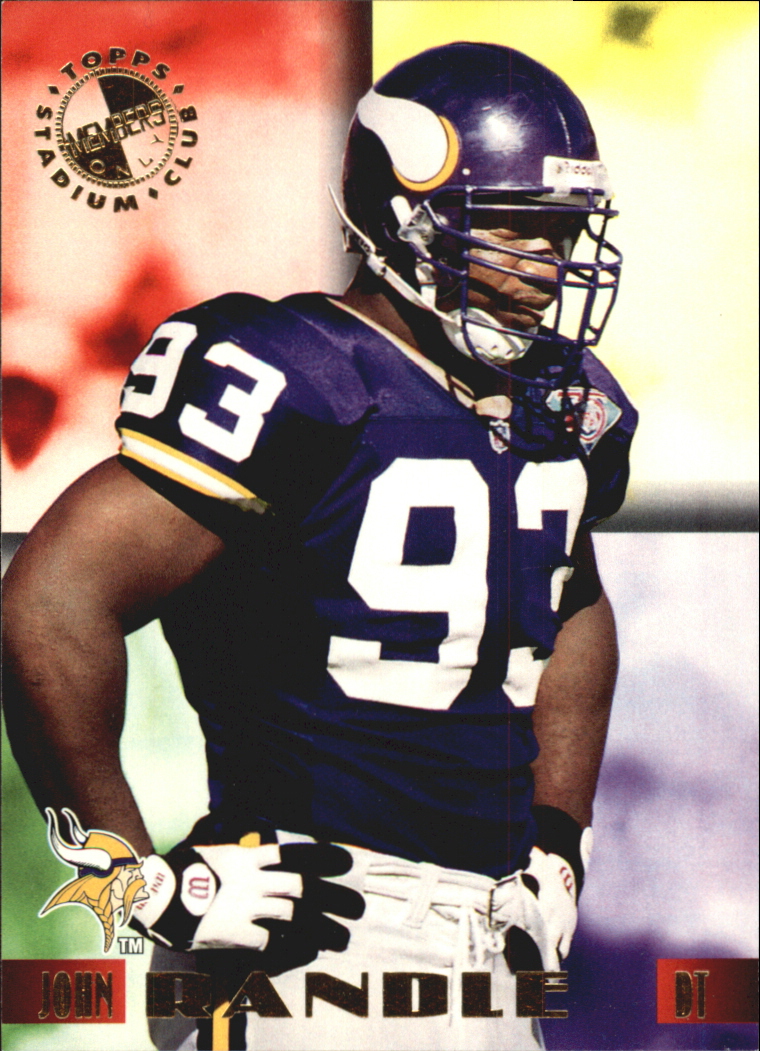 1995 Stadium Club Members Only 50 #13 John Randle/Minnesota Vikings - NM-MT