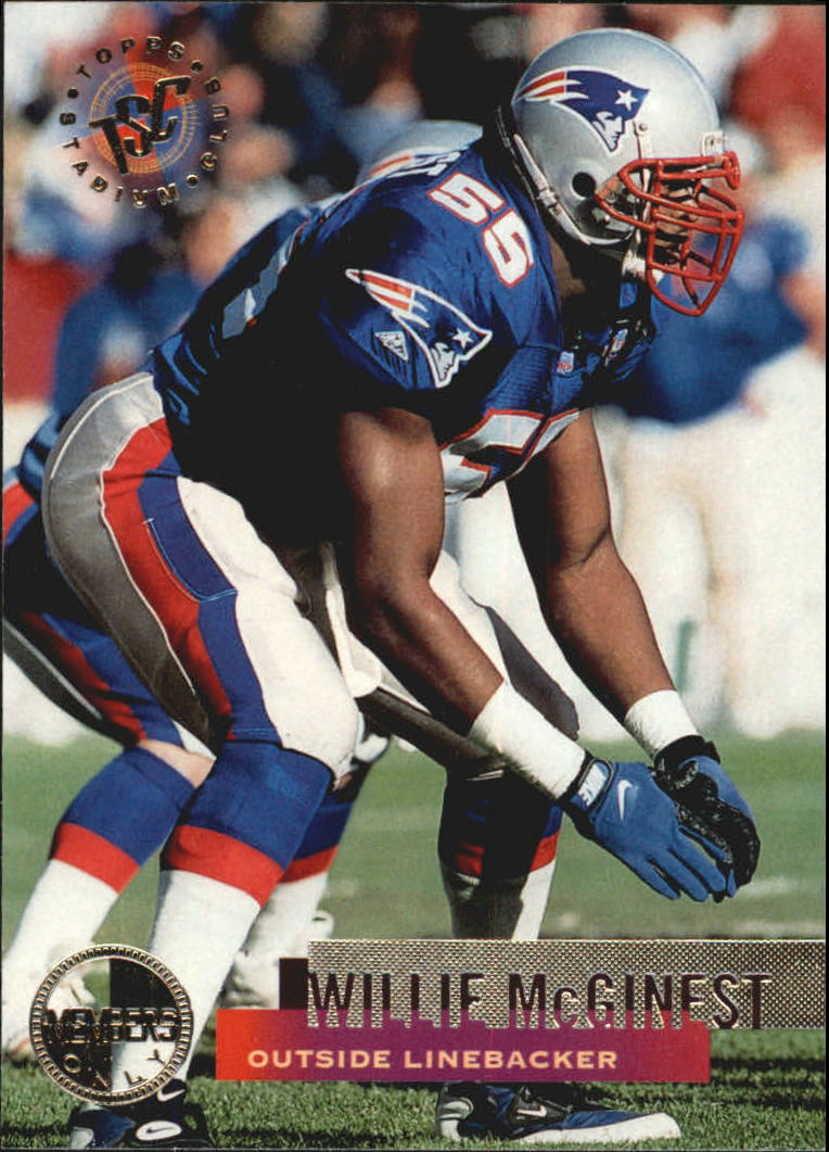 1995 Stadium Club Members Only Parallel #318 Willie McGinest